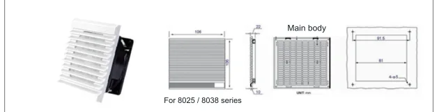 CM Fan & Grille Assembly Sets