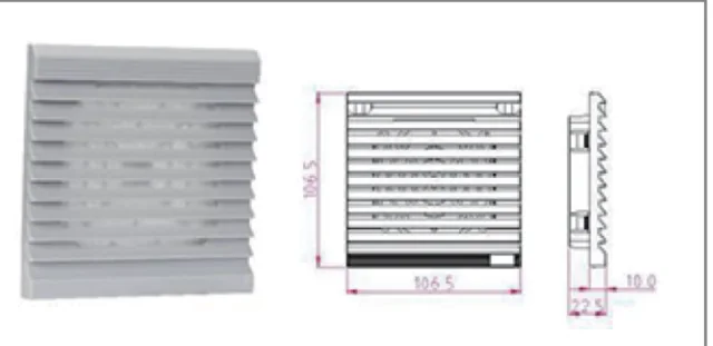 CM Louvered Ventilation Grilles