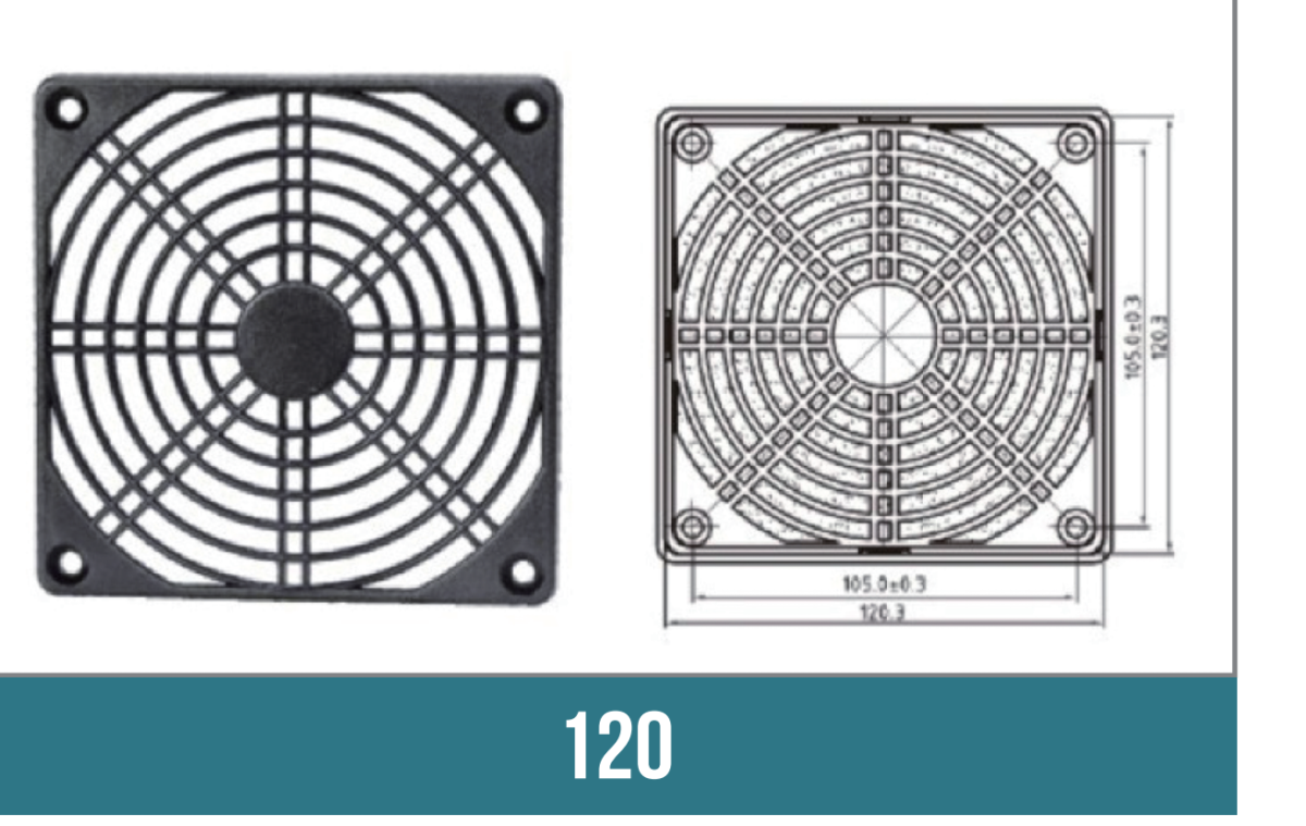 Plastic guard 120