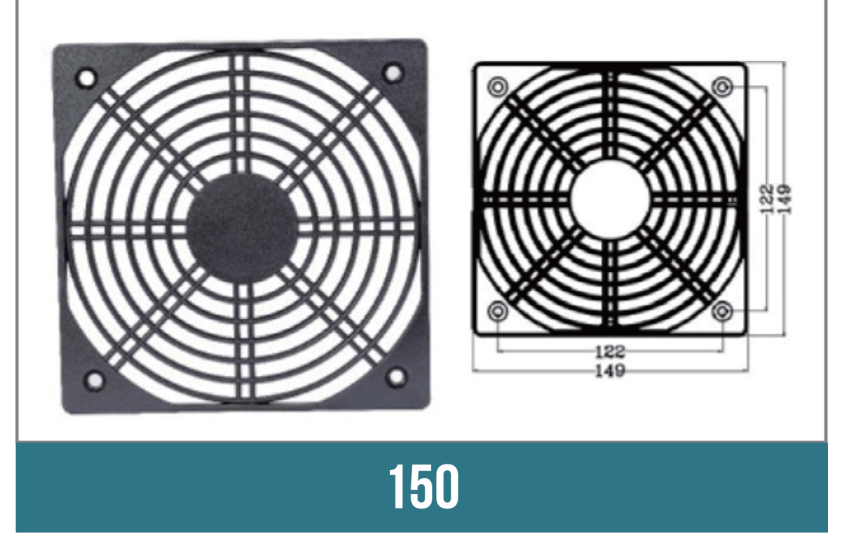 Plastic guard 150