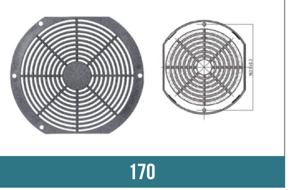 Plastic guard 170