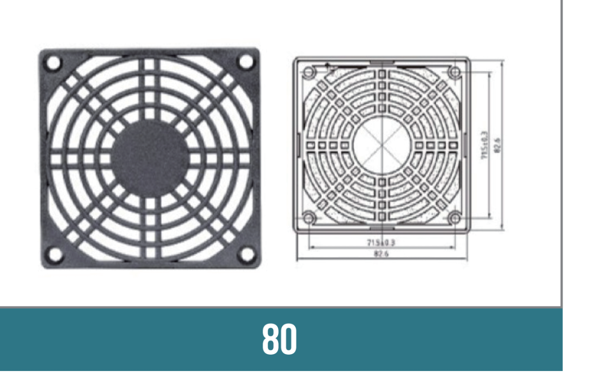 Plastic guard 80