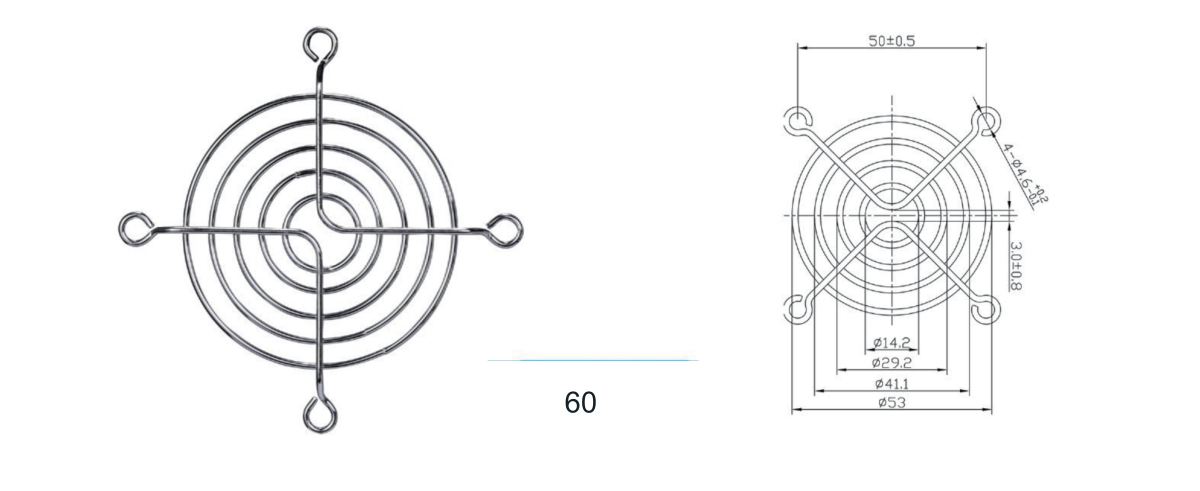 Wire guard 60