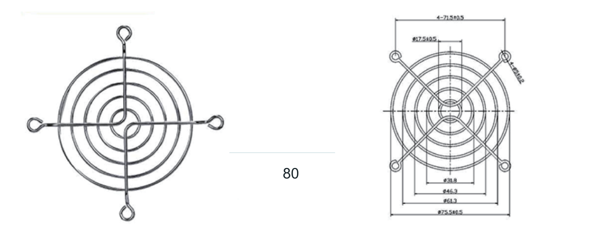 Wire guard 80