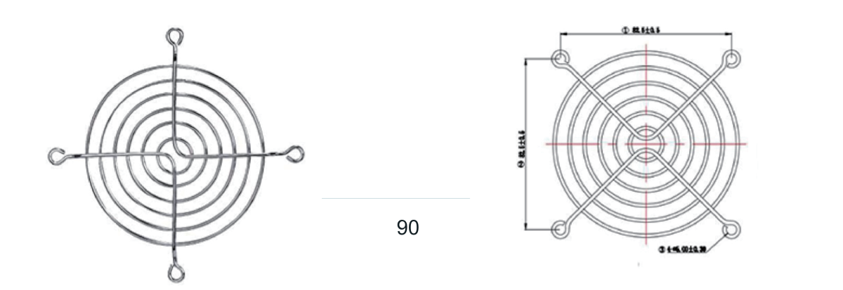 Wire guard 90