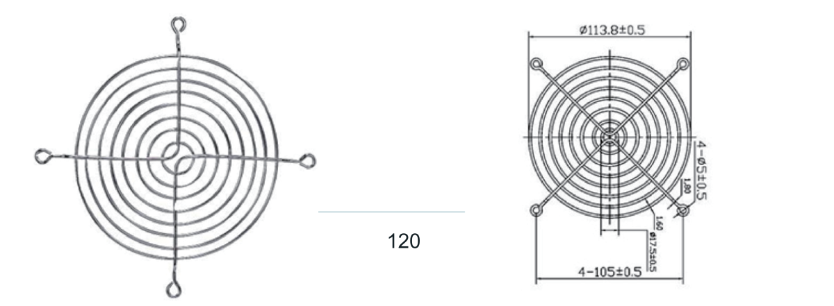 Wire guard 120