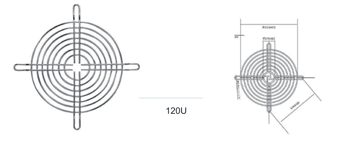 Wire guard 120U