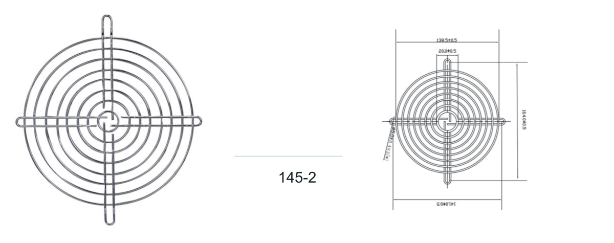 Wire guard 145-2