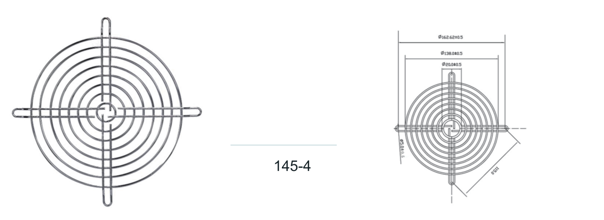 Wire guard 145-4