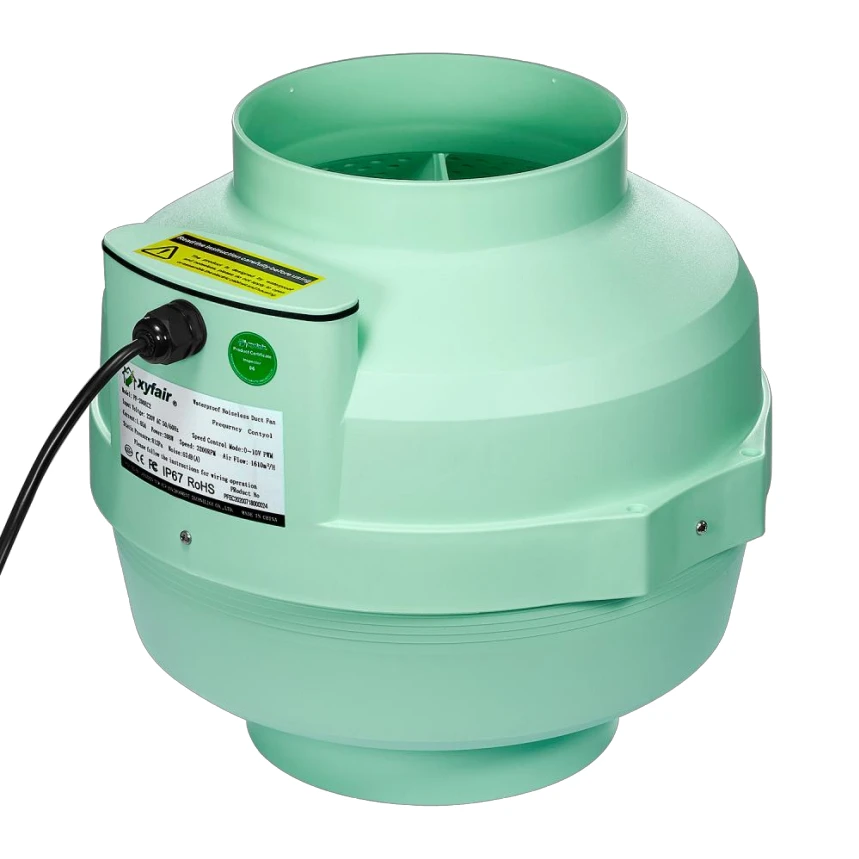 PF-200EC inline duct fan