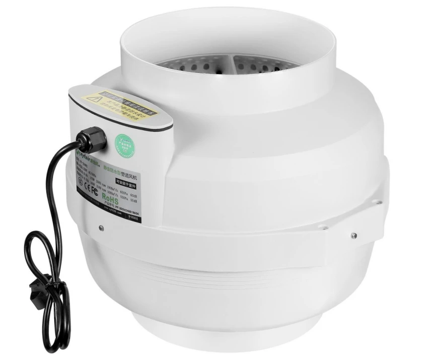 PF-250 - 10-inch Inline Centrifugal Duct Fan