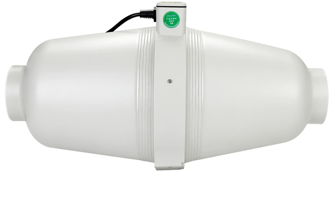 PM-100 - 4-inch Acoustically Lined Inline Duct Fan